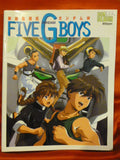 Gundam Wing FIVE G BOYS Book Anime Art